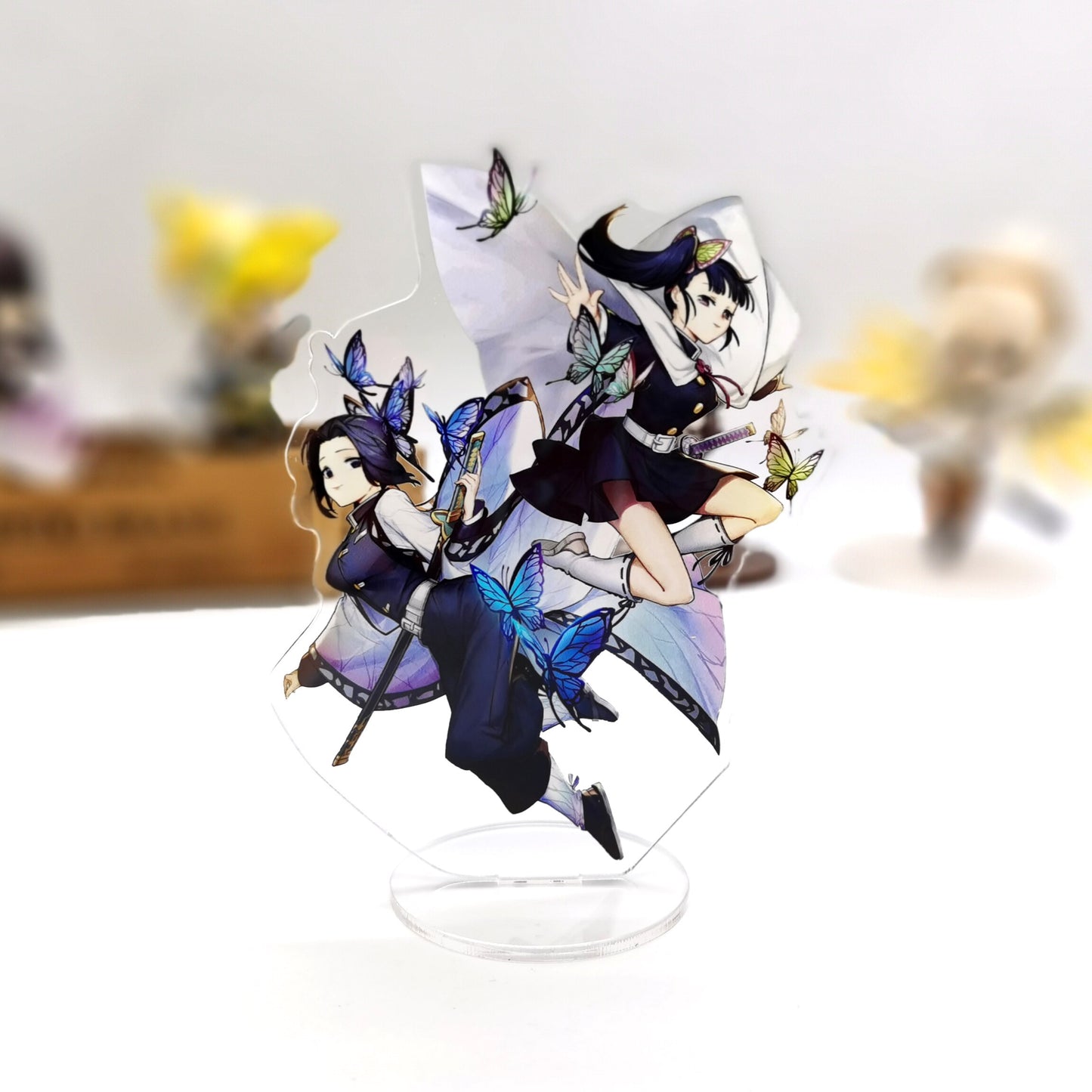 Demon Slayer Kimetsu no Yaiba Kanao Kyoujurou Mitsuri Shinobu Giyuu  acrylic standee figurines desk decoration cake topper