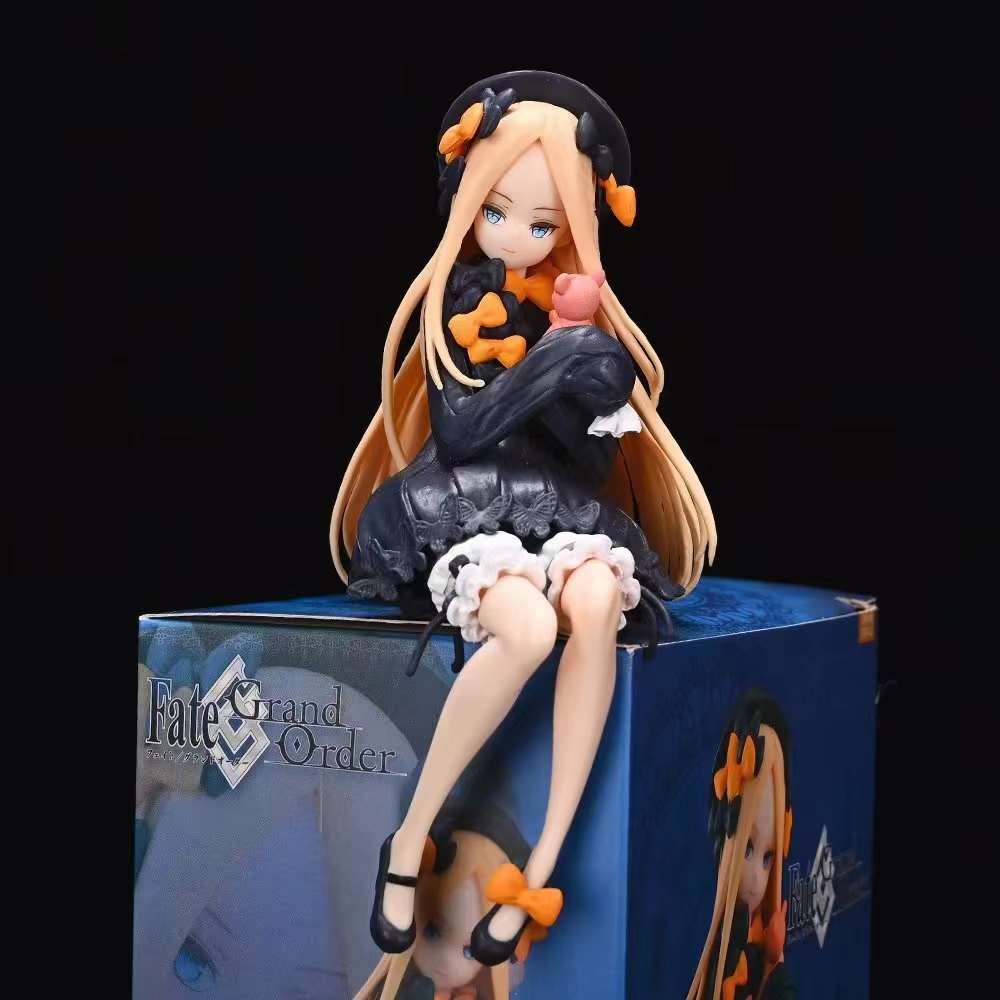 18CM Anime Fate Abigail Williams Figure Grand Order Noodle Stopper Figure Foreigner PVC Action Figure Model Doll Toys