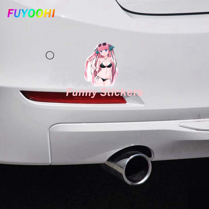 Sexy anime girl Stickers | Bikin Anime girl stickers | Sexy swimsuit stickers | underwear car stickers decal anime cute car accessories decoration