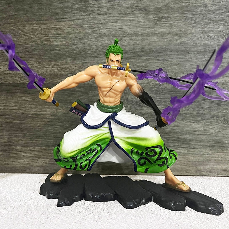 One Piece Figure Wano Country Roronoa Zoro Sword Enma Action Figure Anime Statue PVC Collection Model Toys for Kids Gift