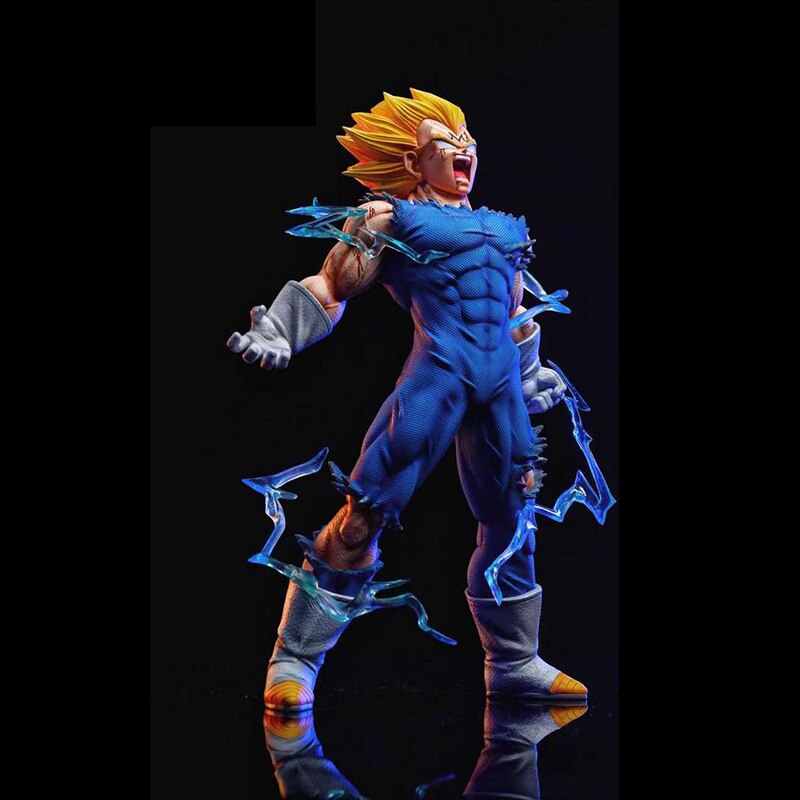 25cm Anime Dragon Ball Z Figure Majin Vegeta Figure Self-destruct Majin Vegeta Action Figure PVC Model Collection Toys Gifts