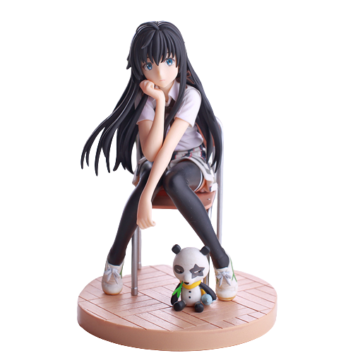 14CM Anime Figure My Teen Romantic Comedy Yukinoshita Yukino Figure Model Dolls Toy Gift Collect Boxed Ornaments PVC Material