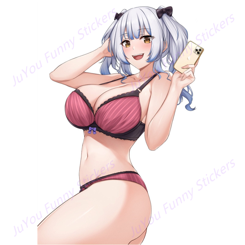 Sexy anime girl Stickers | Bikin Anime girl stickers | Sexy swimsuit stickers | underwear car stickers decal anime cute car accessories decoration