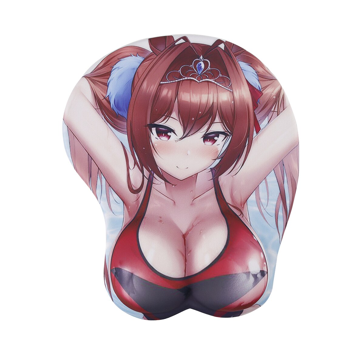 2022 new version anime 3d mouse pad wristbands Cartoon Creative sexy mouse pad Chest beauty mouse pad Free Shipping