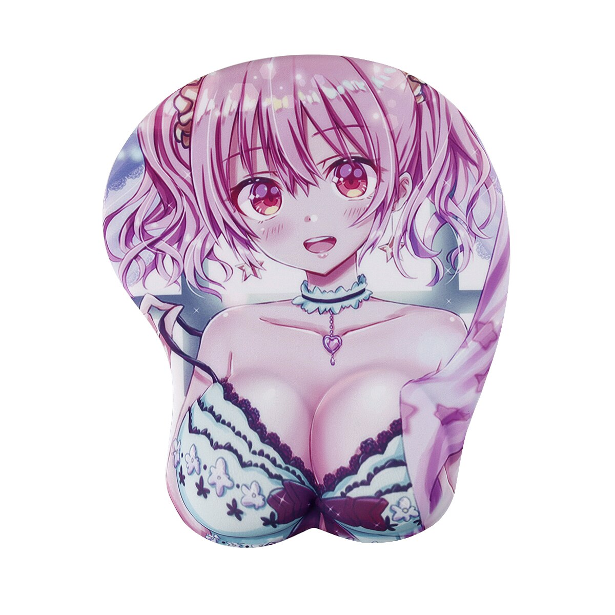 2022 new version anime 3d mouse pad wristbands Cartoon Creative sexy mouse pad Chest beauty mouse pad Free Shipping