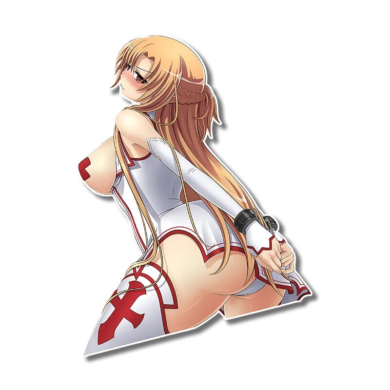 Sexy anime girl Sticker | Bikini Anime girl stickers | Sexy swimsuit stickers | underwear car stickers decal anime cute car accessories decoration