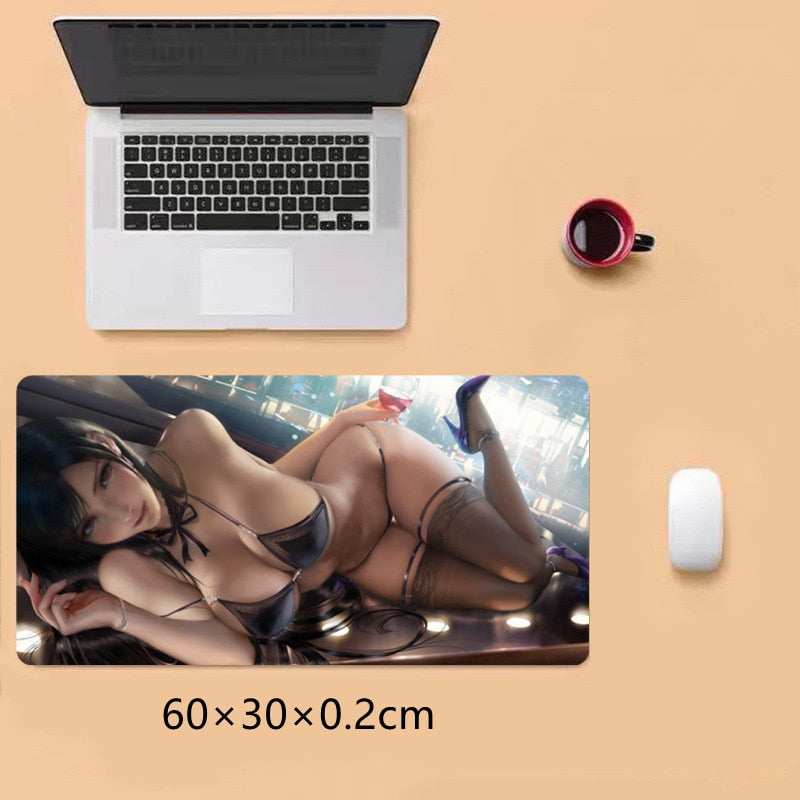 New Creative Gamer Final Fantasy VII 7 Anime Sexy Highly restored Tifa Aerith 3D Silicone Gel 2way Oppai Mouse Pad Wrist Rest