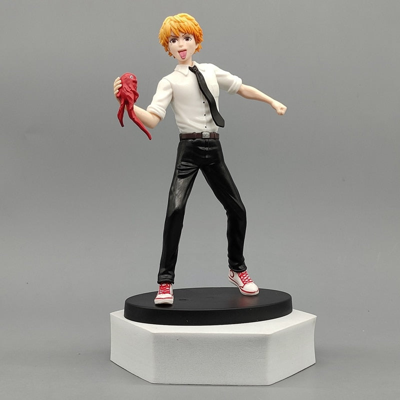 18cm Anime Makima Figure Power Chainsaw Man Action Figure Pochita Figure Scene Ornament Denji Model Doll Makima Toys PVC