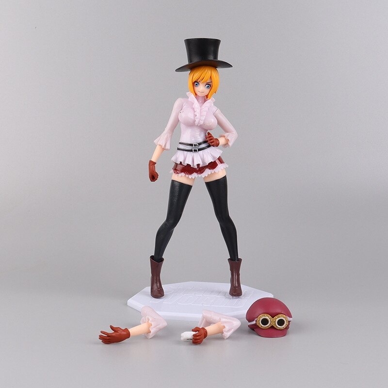 23cm One Piece Anime Figures Koala Exchangeable Hands Action Figure New World Revolutionary Army Collection Ornaments Toys Gifts