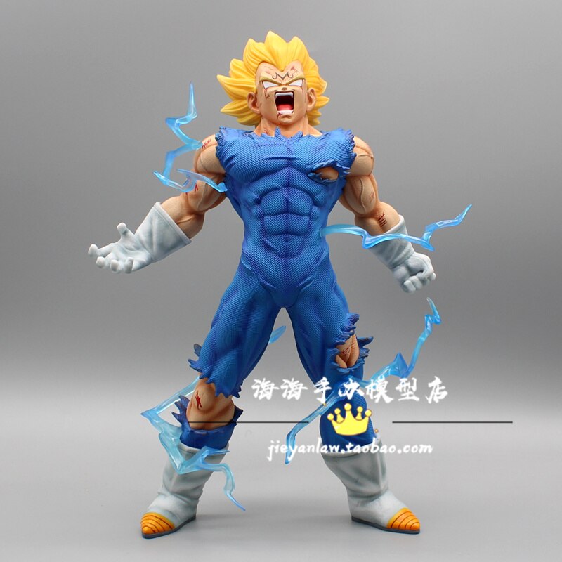 25cm Anime Dragon Ball Z Figure Majin Vegeta Figure Self-destruct Majin Vegeta Action Figure PVC Model Collection Toys Gifts