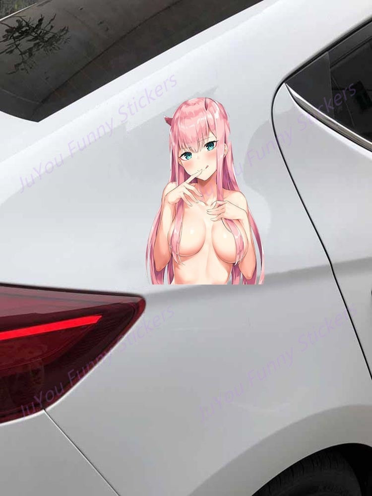 Sexy anime girl Stickers | Bikin Anime girl stickers | Sexy swimsuit stickers | underwear car stickers decal anime cute car accessories decoration