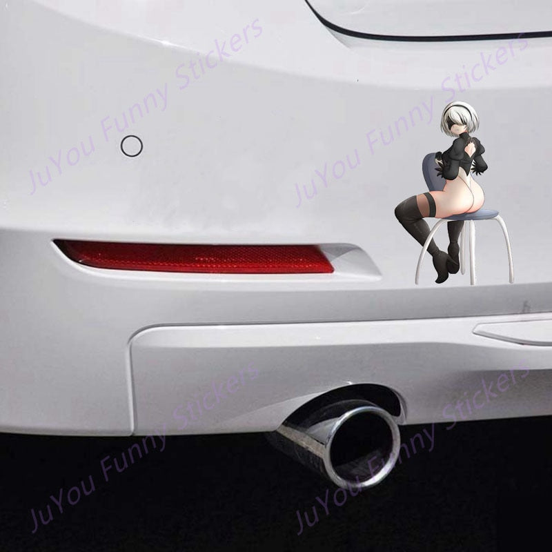 Sexy anime girl Stickers | Bikin Anime girl stickers | Sexy swimsuit stickers | underwear car stickers decal anime cute car accessories decoration