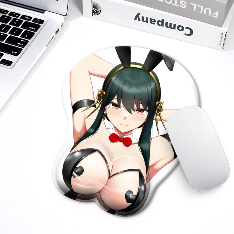 2022 new version Japanese anime 3 d mouse pad wristbands Cartoon Creative cute mouse pad Chest mouse pad Free Shipping