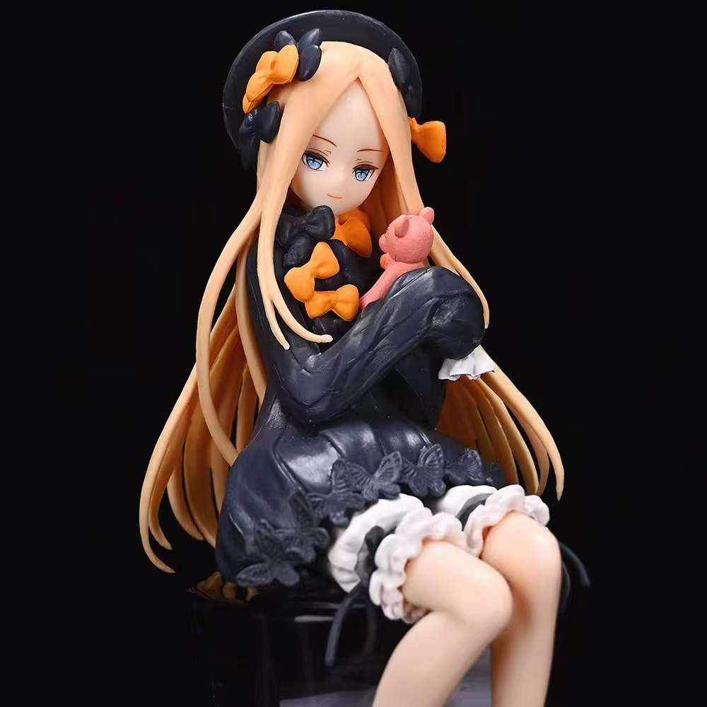 18CM Anime Fate Abigail Williams Figure Grand Order Noodle Stopper Figure Foreigner PVC Action Figure Model Doll Toys