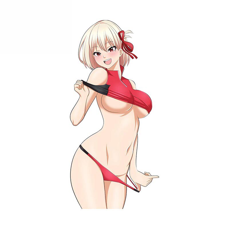 Sexy anime girl Sticker | Bikini Anime girl stickers | Sexy swimsuit stickers | underwear car stickers decal anime cute car accessories decoration