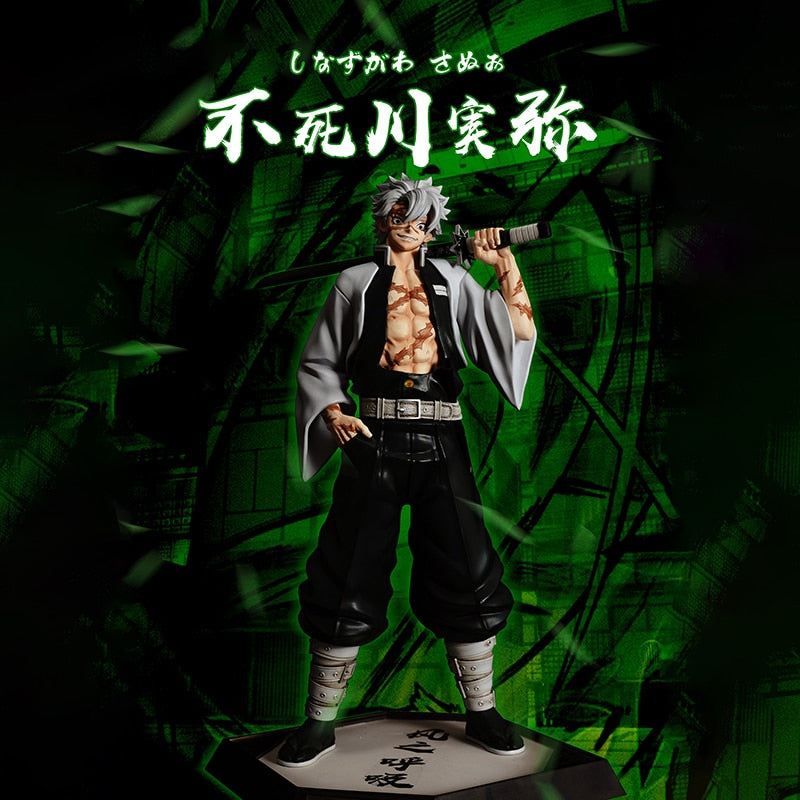 Anime Demon Slayer Action Figure Giyuutarou Daki Kokushibo Kochou Shinobu Toy Kimetsu No Yaiba Gyutarou Collection PVC Model