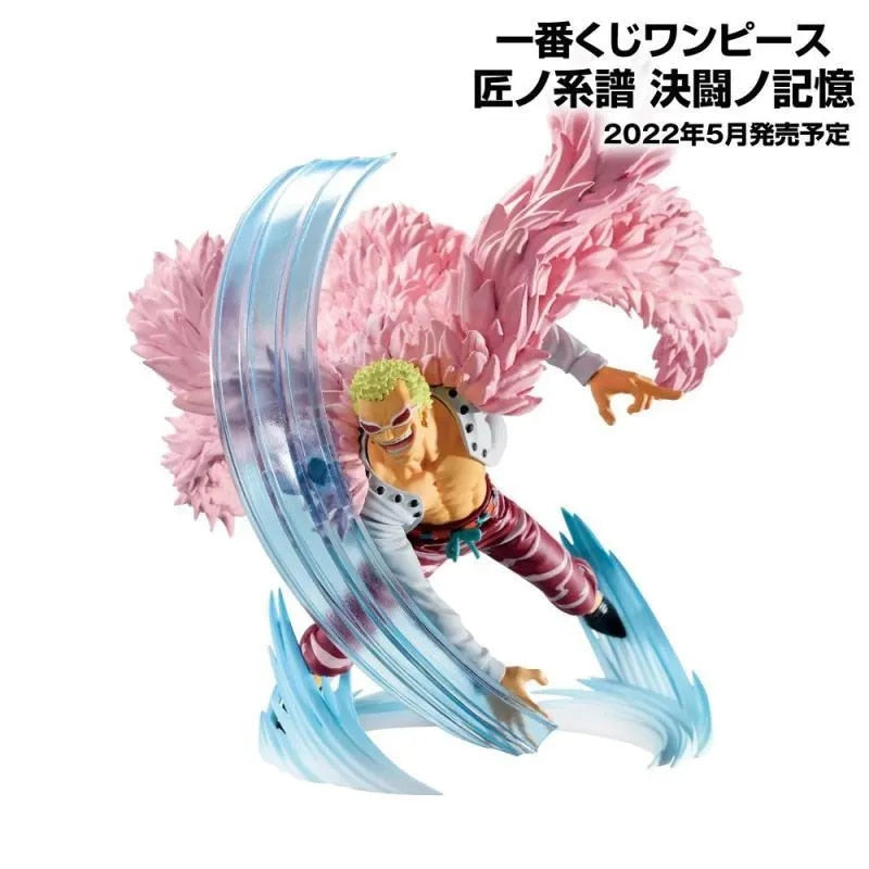 9cm Anime One Piece Figures Memory of Duel Donquixote Doflamingo Action Figure PVC Collection Model Doll Gifts Toys Gifts