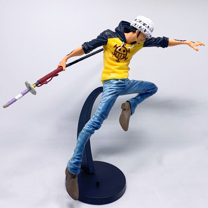One Piece Figure 25cm Maximatic Trafalgar LawⅠPVC Action Figure Collection Anime Model Figurine Toys for Boys Gifts