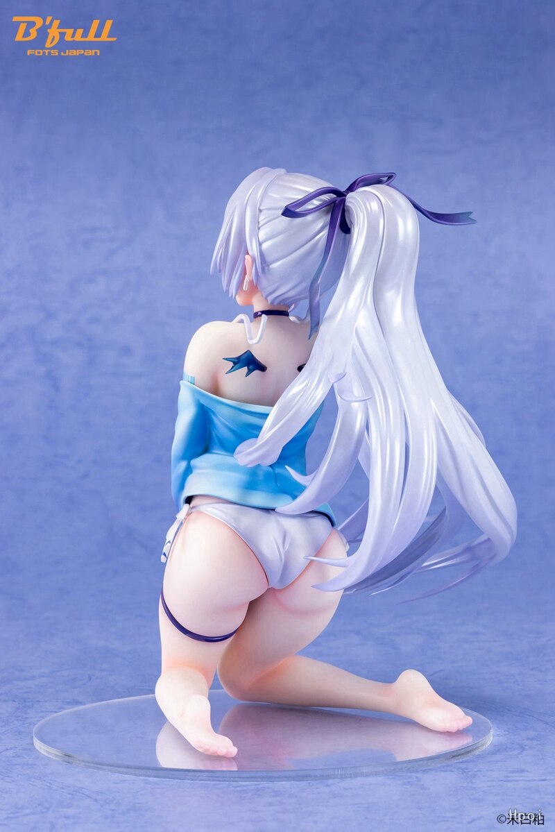 New Arrival Anime Figure Akuya sauce Sexy Swimsuit Kneeling Model Hot PVC Transparent Base Cartoon Character Model Toy Gift