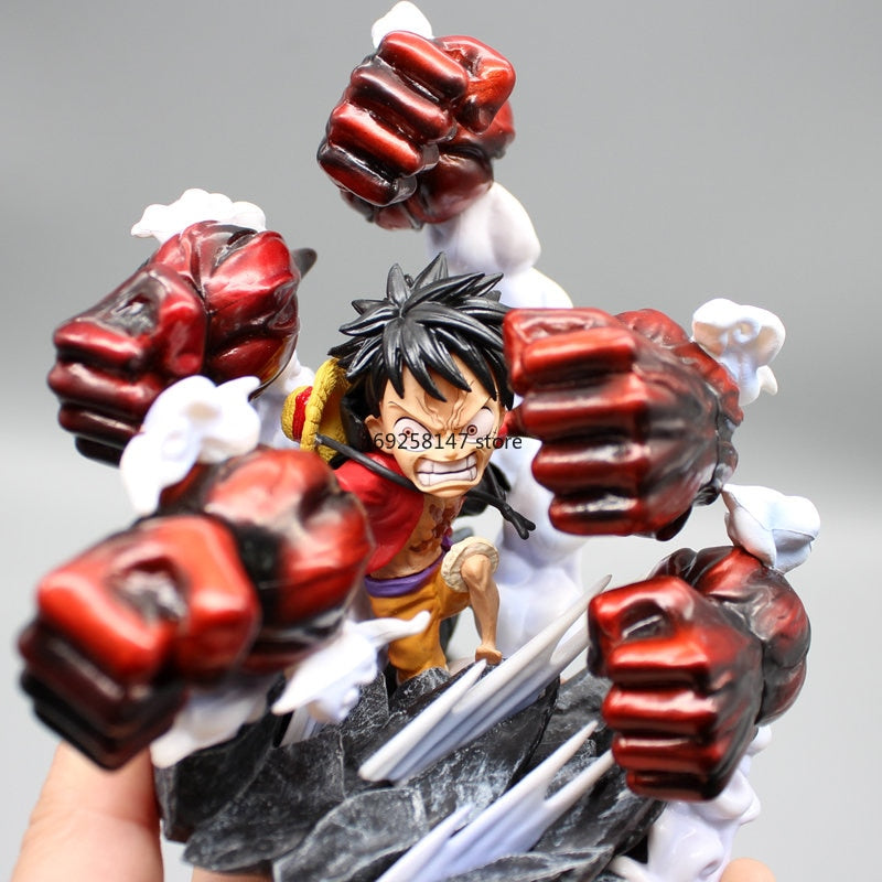 15cm One Piece Figure More Fist Sun God Nika Luffy Action Figurine PVC Anime Monkey D Luffy Collectible Model Doll Toys Gifts