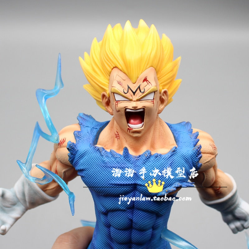 25cm Anime Dragon Ball Z Figure Majin Vegeta Figure Self-destruct Majin Vegeta Action Figure PVC Model Collection Toys Gifts