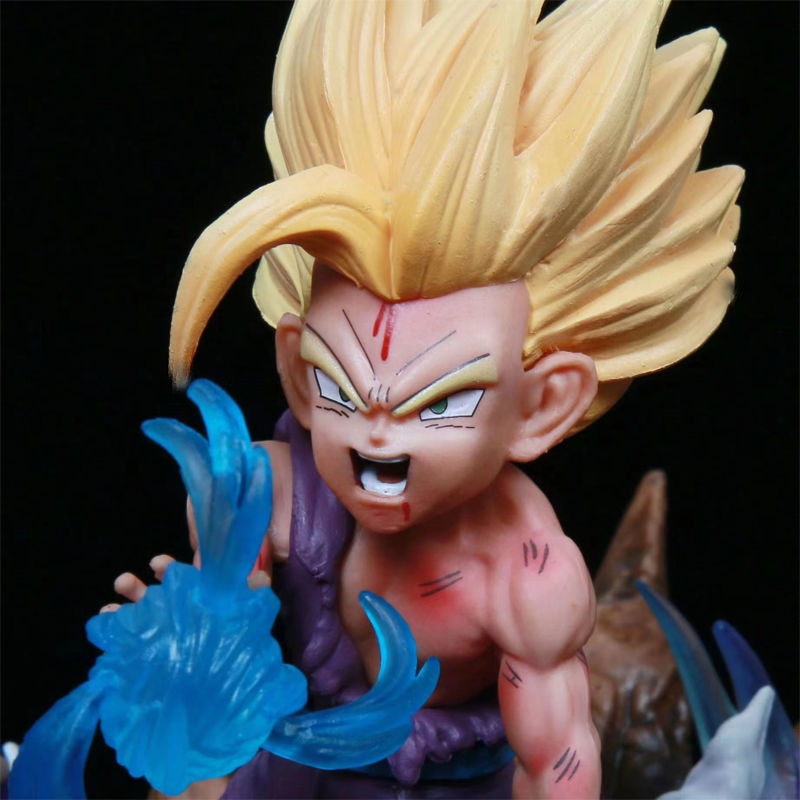 13cm Dragon Ball Z Figure WCF Super Saiyan Break Out Son Gohan Action Figurine PVC Anime Collectible Model Doll Toys Gifts