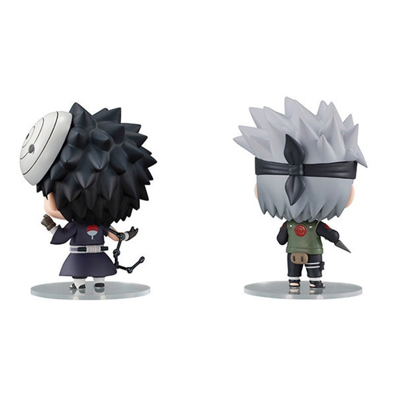 Anime Naruto Action Figure Naruto Sasuke Kakashi Itachi Model Toys Desktop Ornament Decoration Gift Boy Girl