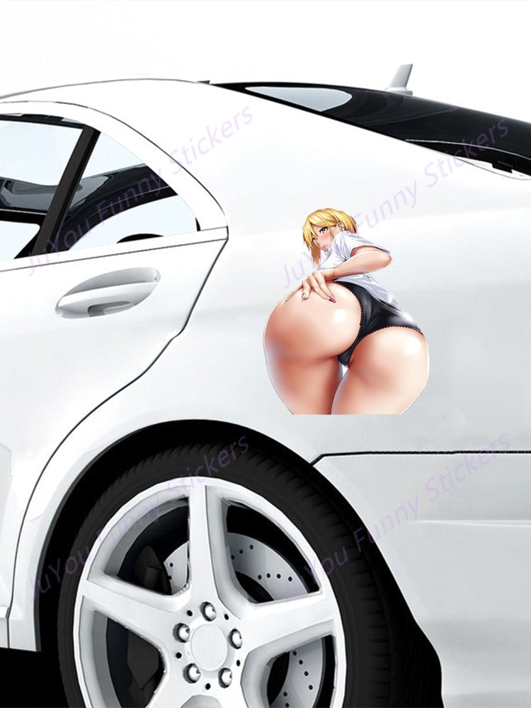 Sexy anime girl Stickers | Bikin Anime girl stickers | Sexy swimsuit stickers | underwear car stickers decal anime cute car accessories decoration