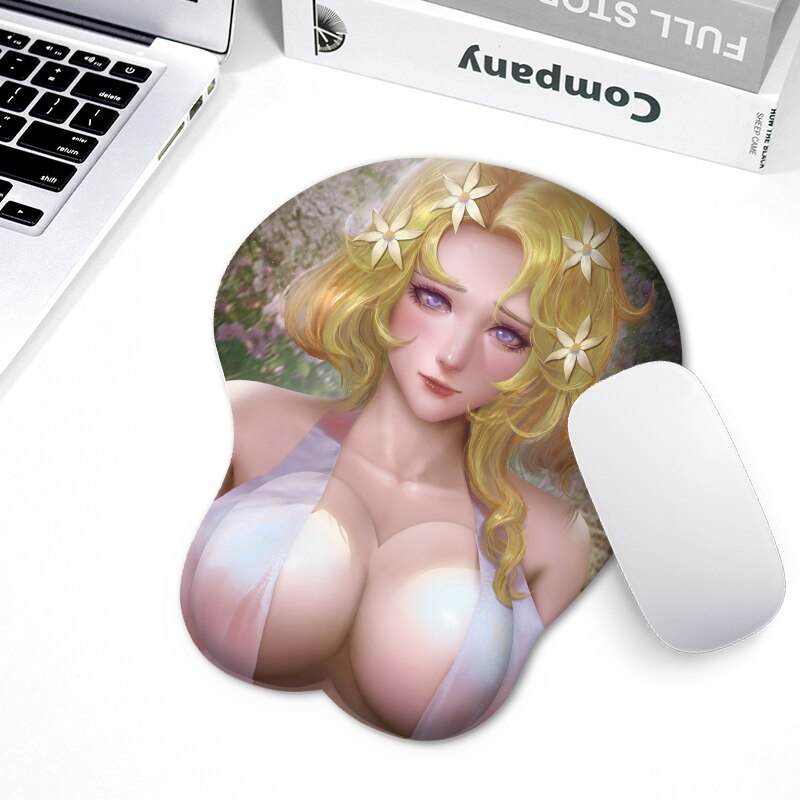 Creative Anime Cartoon 3D Mouse Pad Silicone Wristbands Mice Mouse pad Wrist Rest Support Boys Men Mouse Pads Cool Mouse Pad Toy