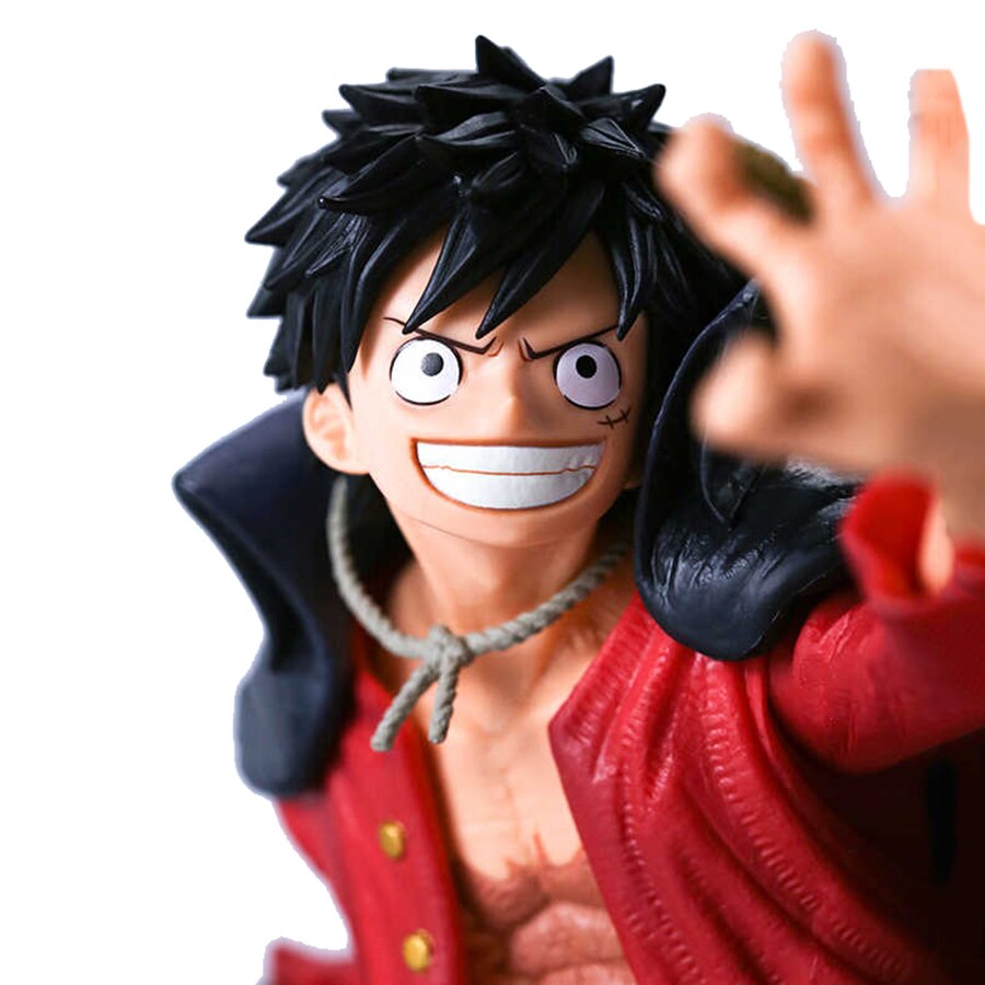 20cm Anime One Piece Figure KOA Art King Monkey D Luffy Ghost Island Battle Suit Wano Country Action Figure PVC Model Toys