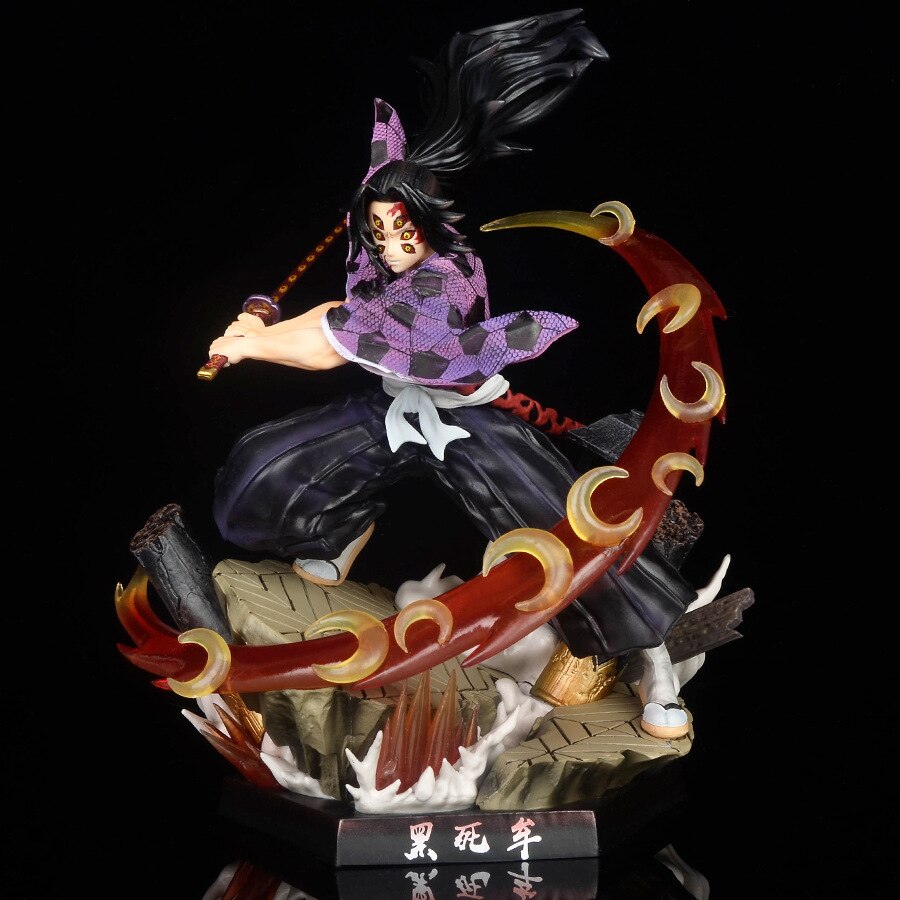 Demon Slayer Figure Kimetsu No Yaiba GK Shinazugawa Sanemi Akaza Kokushibo Rengoku Kyoujurou Action Figure PVC Model Toys