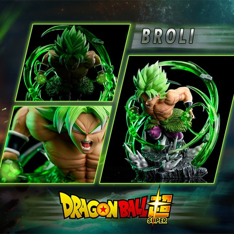 Dragon Ball Figure Super Saiyan GK Broly Action Figures Anime Broli PVC Model Toys Statue Ornaments Dolls Gifts