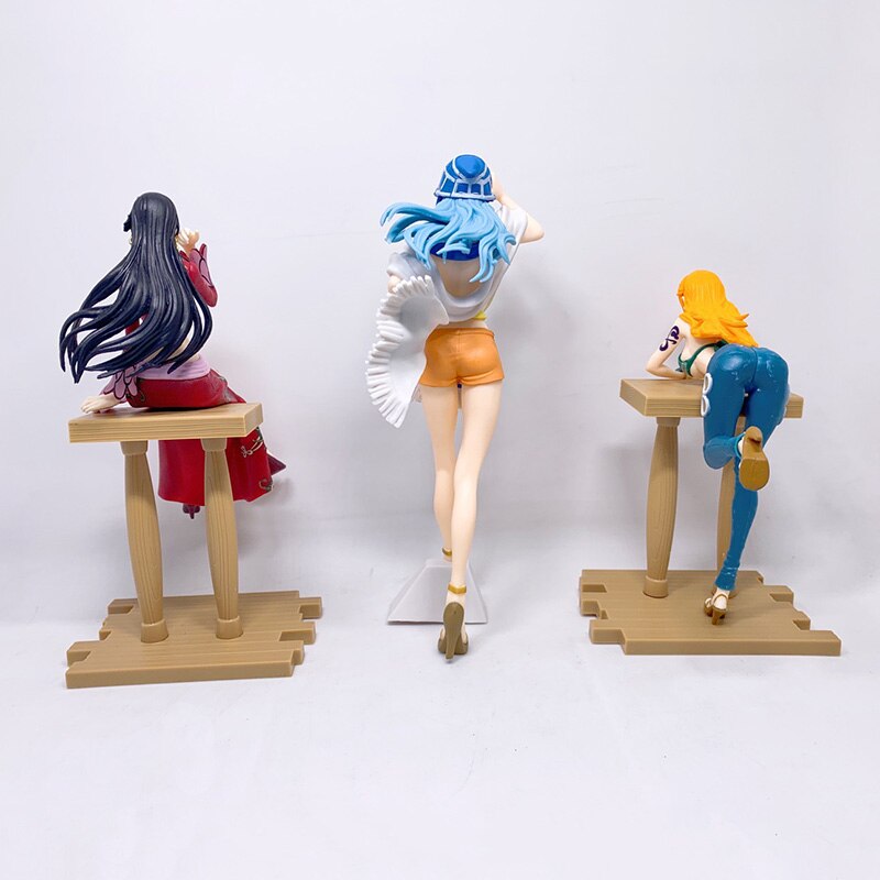 Anime One Piece Figure Sweet Style Pirates Nefeltari Vivi GRANDLINE JOURNEY Boa Hancock Nami Action Figure Model Toys In Stock