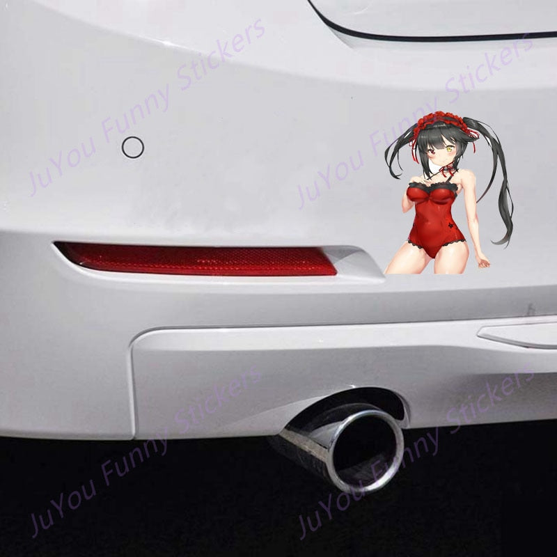 Sexy anime girl Sticker | Bikini Anime girl stickers | Sexy swimsuit stickers | underwear car stickers decal anime cute car accessories decoration