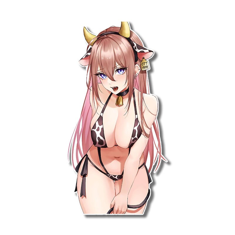 Sexy anime girl Sticker | Bikini Anime girl stickers | Sexy swimsuit stickers | underwear car stickers decal anime cute car accessories decoration