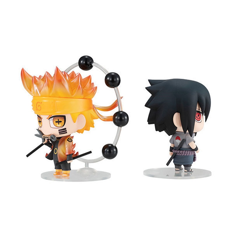 Anime Naruto Action Figure Naruto Sasuke Kakashi Itachi Model Toys Desktop Ornament Decoration Gift Boy Girl