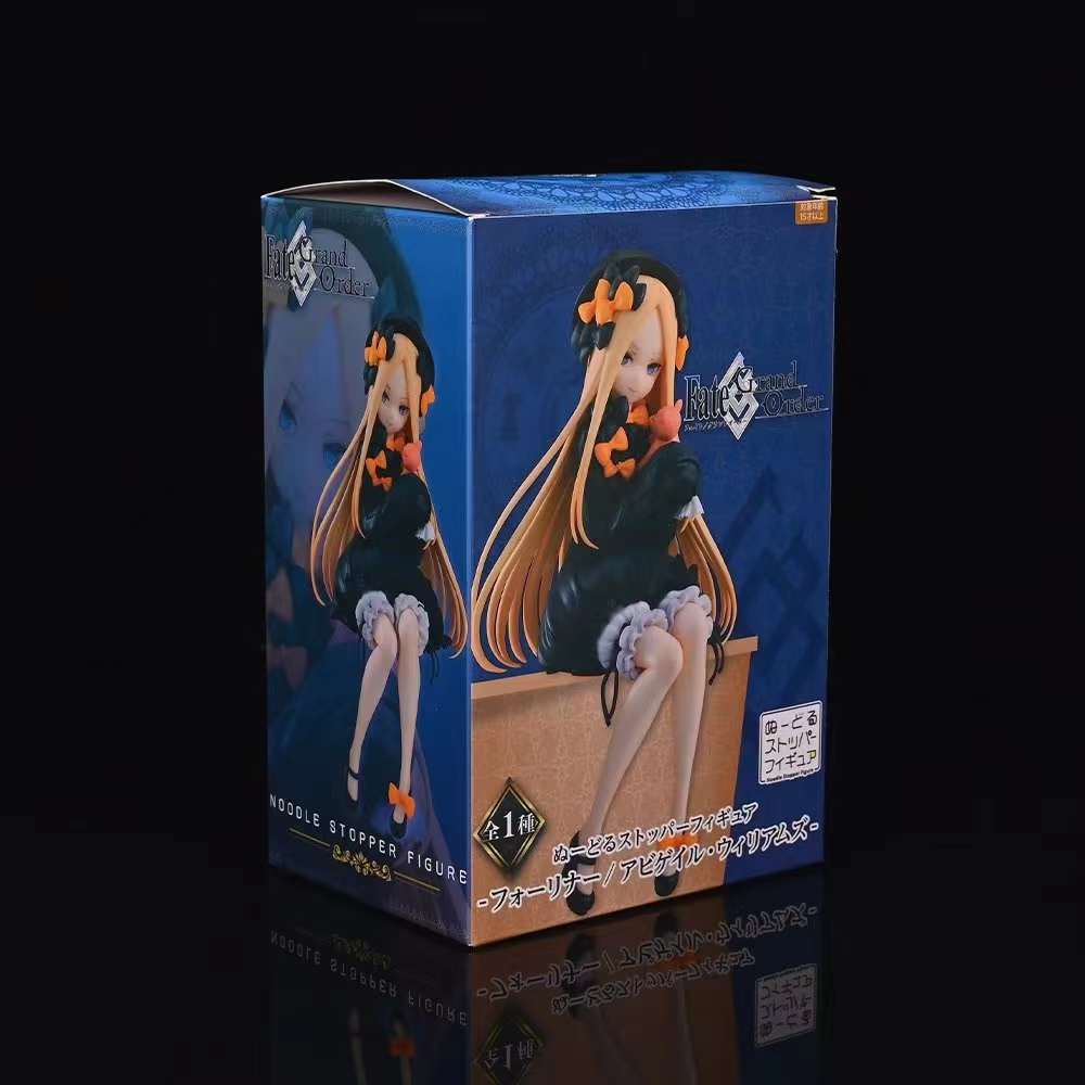 18CM Anime Fate Abigail Williams Figure Grand Order Noodle Stopper Figure Foreigner PVC Action Figure Model Doll Toys