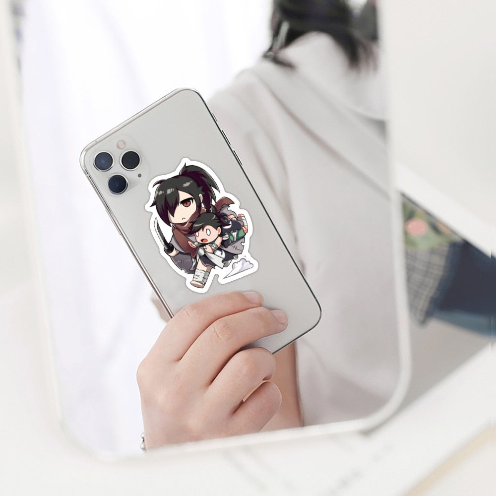 10/30/50PCS Anime Dororo Stickers Kids Toy PVC Decals Waterproof DIY Laptop Notebook Suitcase Fridge Skateboard Cool Sticker