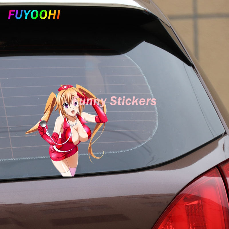 Sexy anime girl Sticker | Bikini Anime girl stickers | Sexy swimsuit stickers | underwear car stickers decal anime cute car accessories decoration