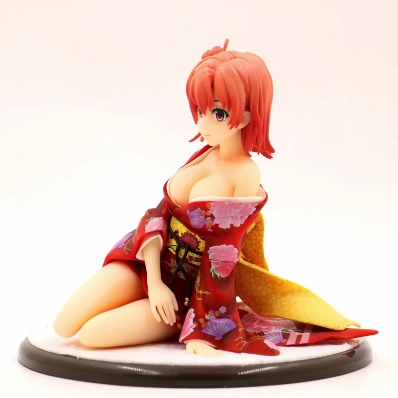 13cm My Teen Romantic Comedy SNAFU 2 Anime Figure Yui Yuigahama Action Figure Yui Yuigahama Kimono Ver. Figurine Adult Model Toy