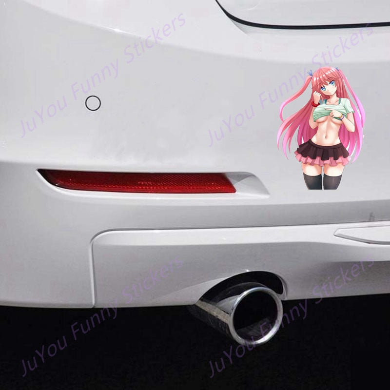 Sexy anime girl Sticker | Bikini Anime girl stickers | Sexy swimsuit stickers | underwear car stickers decal anime cute car accessories decoration