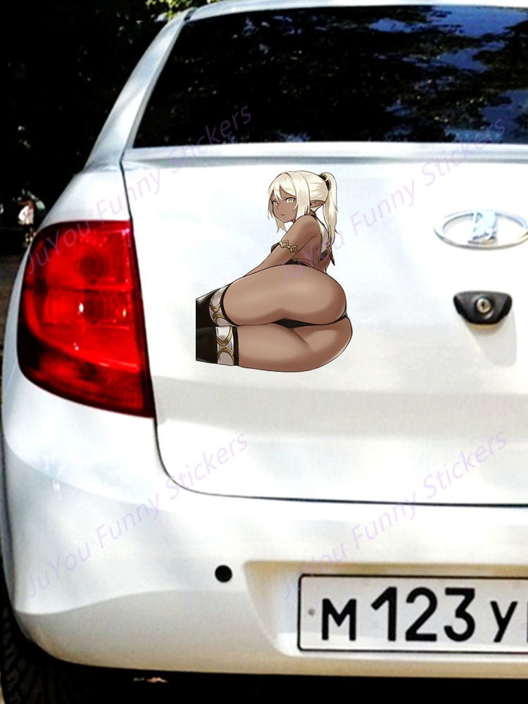 Sexy anime girl Stickers | Bikin Anime girl stickers | Sexy swimsuit stickers | underwear car stickers decal anime cute car accessories decoration