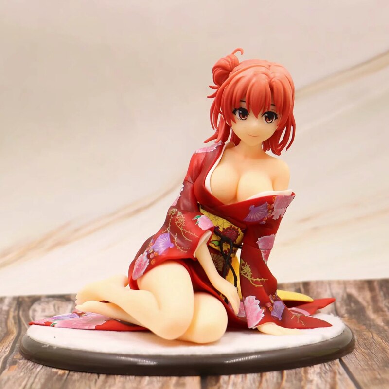 13cm My Teen Romantic Comedy SNAFU 2 Anime Figure Yui Yuigahama Action Figure Yui Yuigahama Kimono Ver. Figurine Adult Model Toy