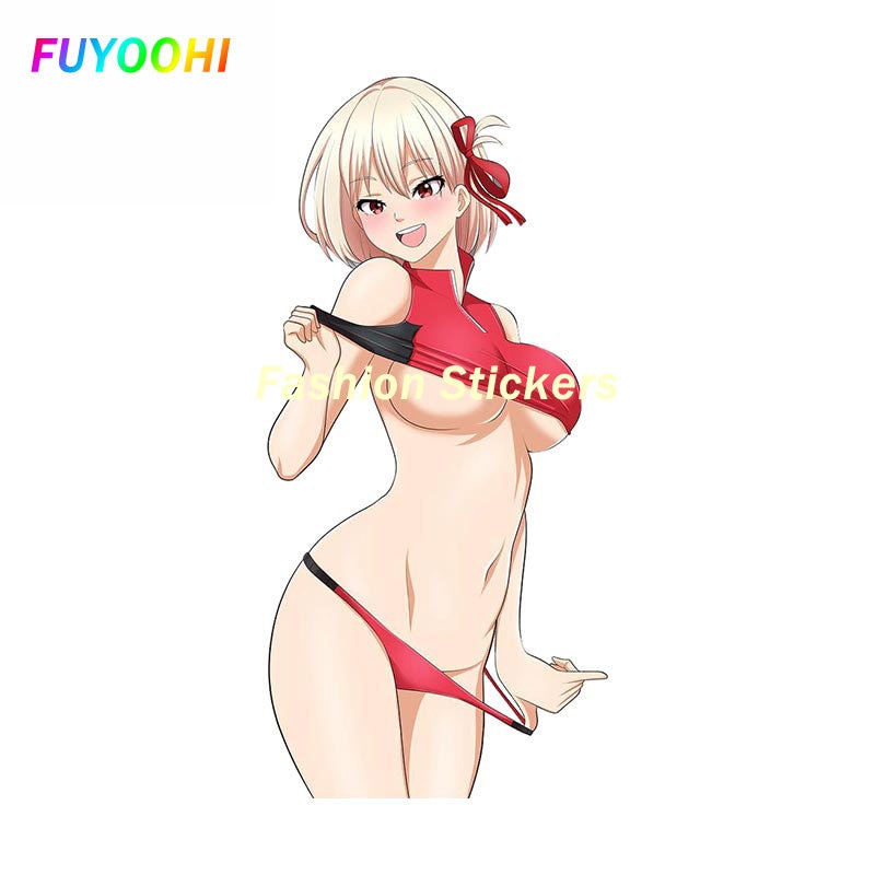 Sexy anime girl Sticker | Bikini Anime girl stickers | Sexy swimsuit stickers | underwear car stickers decal anime cute car accessories decoration