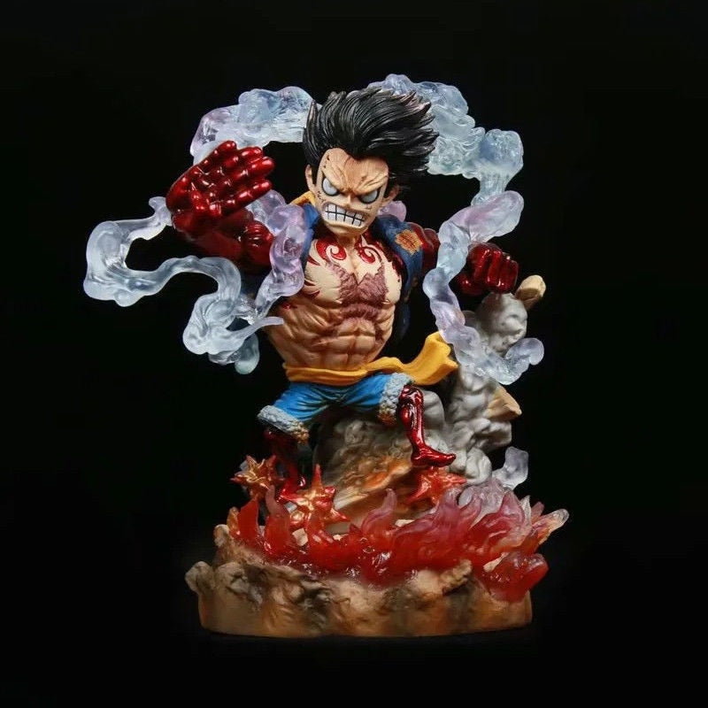 Anime One Piece Figure Gear 2 Gear 4 Fighting Luffy Action Figure G5 Luffy PVC Action Figurine Statue Collectible Model Toys