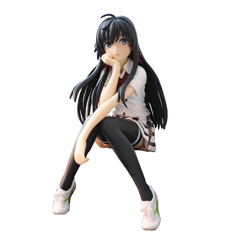 14CM Anime Figure My Teen Romantic Comedy Yukinoshita Yukino Figure Model Dolls Toy Gift Collect Boxed Ornaments PVC Material