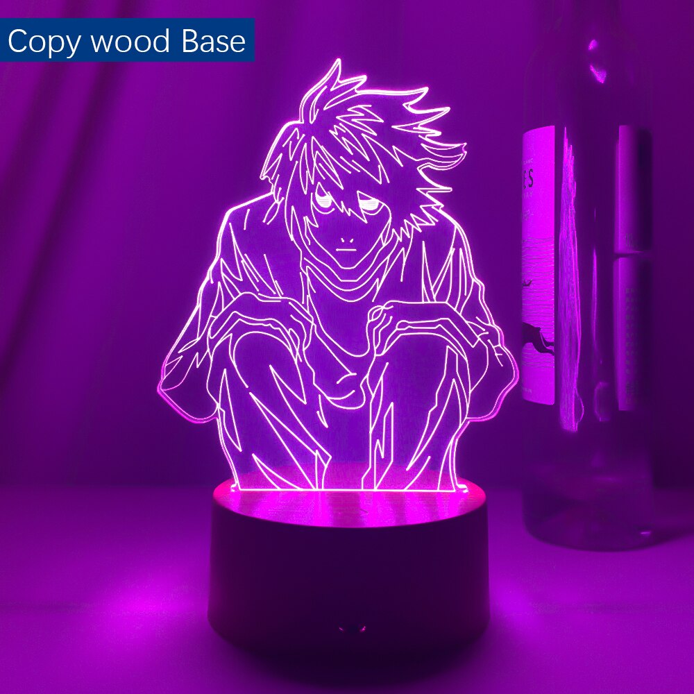 3d Night Lamp Anime Hunter X Hunter for Kids Child Bedroom Decor Nightlight Dropshipping Manga Gift Hunter X Hunter Night Light