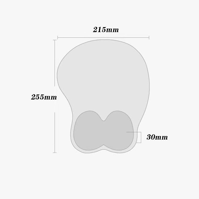 LOL Sona Sexy Big Breast Gaming Anime 3D Mouse Pad Cute Manga Pad with Wrist Oppai Silicone Gel Boobs Mat