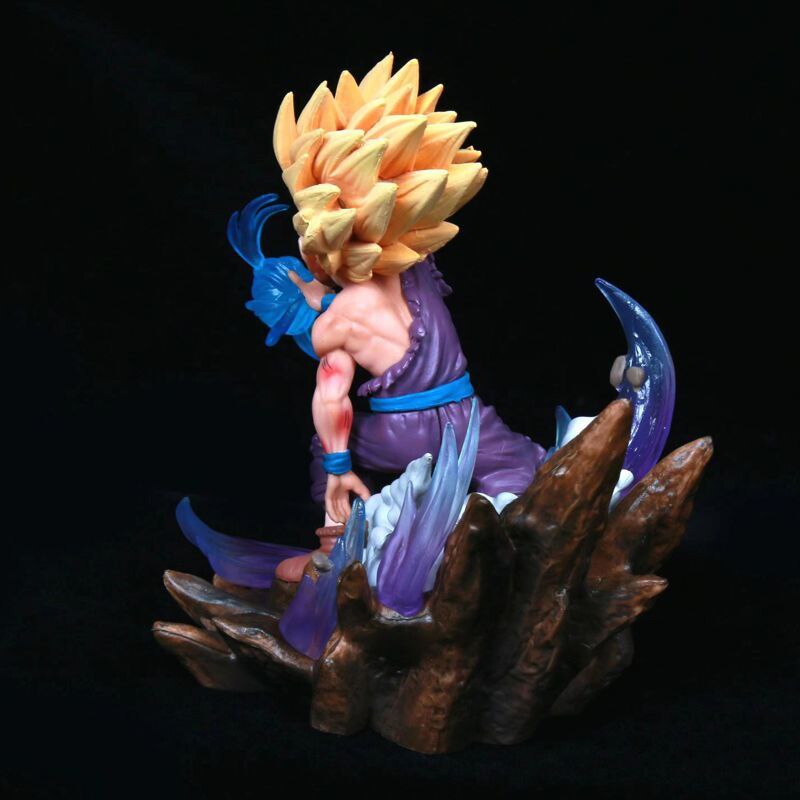 13cm Dragon Ball Z Figure WCF Super Saiyan Break Out Son Gohan Action Figurine PVC Anime Collectible Model Doll Toys Gifts