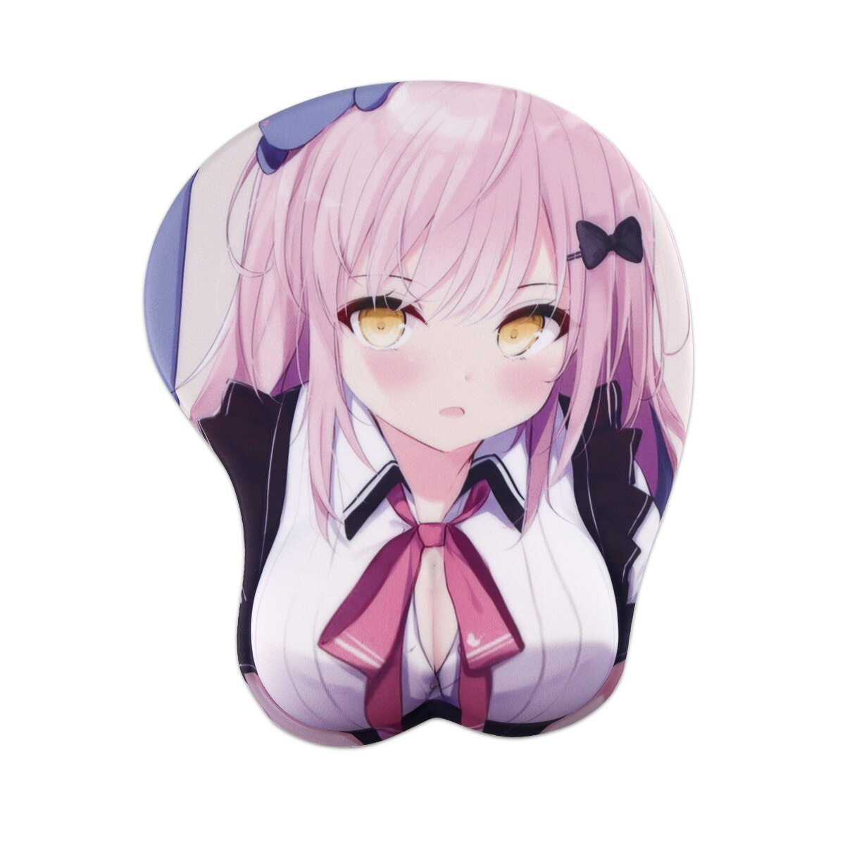 2022 new version anime 3d mouse pad wristbands Cartoon Creative sexy mouse pad Chest beauty mouse pad Free Shipping